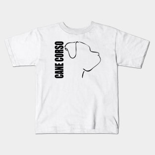 Proud Cane Corso profile dog lover gift Kids T-Shirt